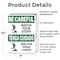 Signmission Safety Culture Sign, 7 in Width, Vinyl Decal, Rectangle, Bilingual OS-2PACK-BC-D-710-L-10066 - alternate 3